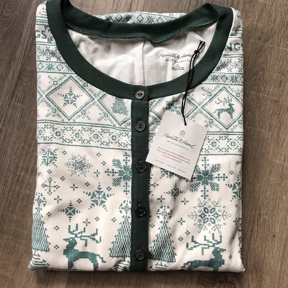 Christmas Holiday Onesie With Functional Bum Flap - Picture 6 of 6